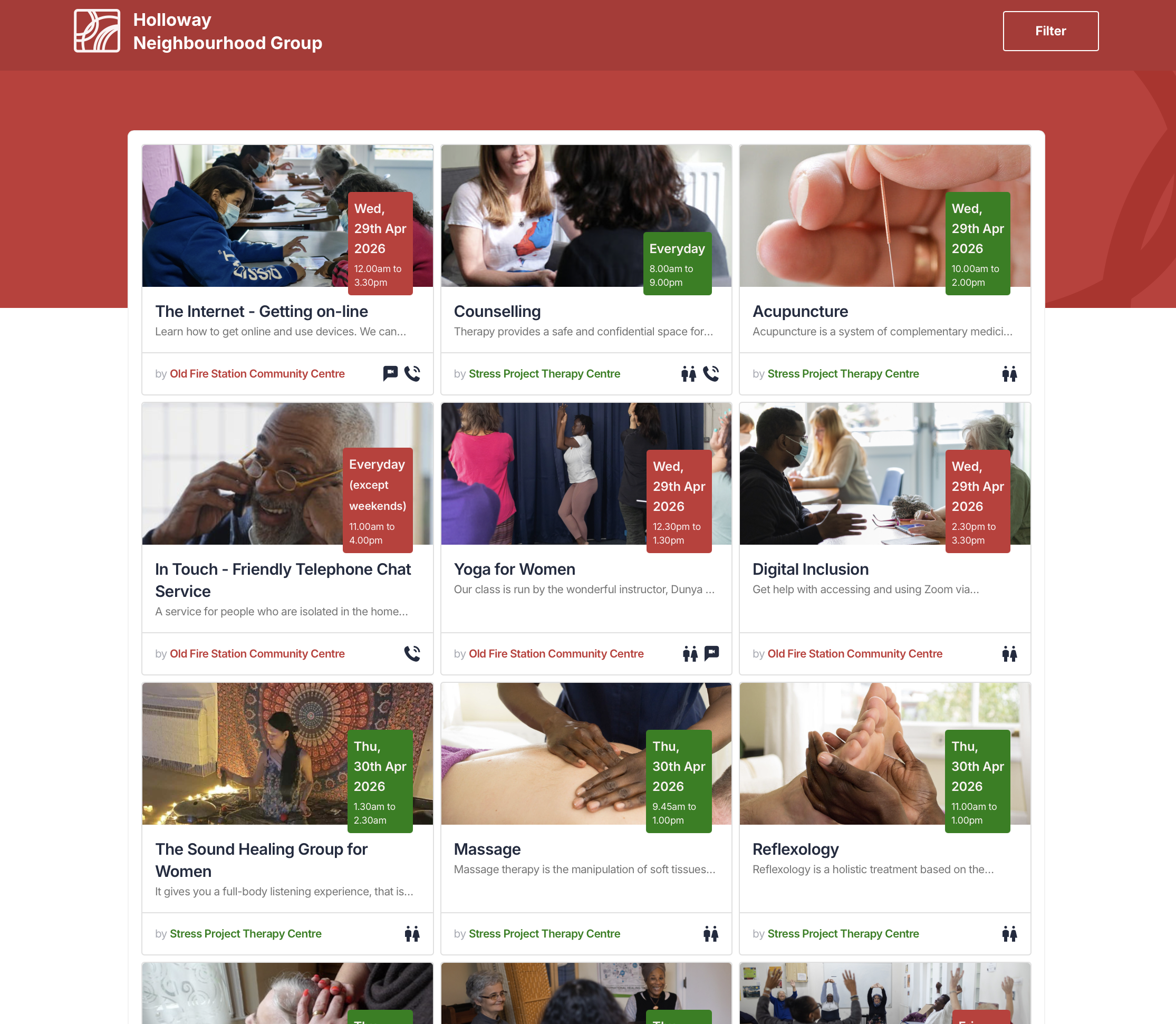 Promote activities and events with ease